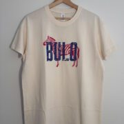 Camiseta Blanca Cruda Cebra