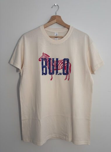Camiseta Blanca Cruda Cebra