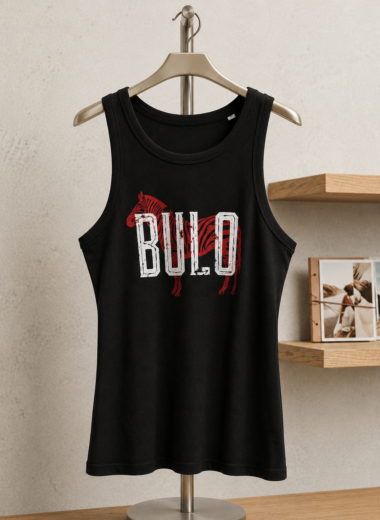 Camiseta Tirantes Cebra Negra Chica
